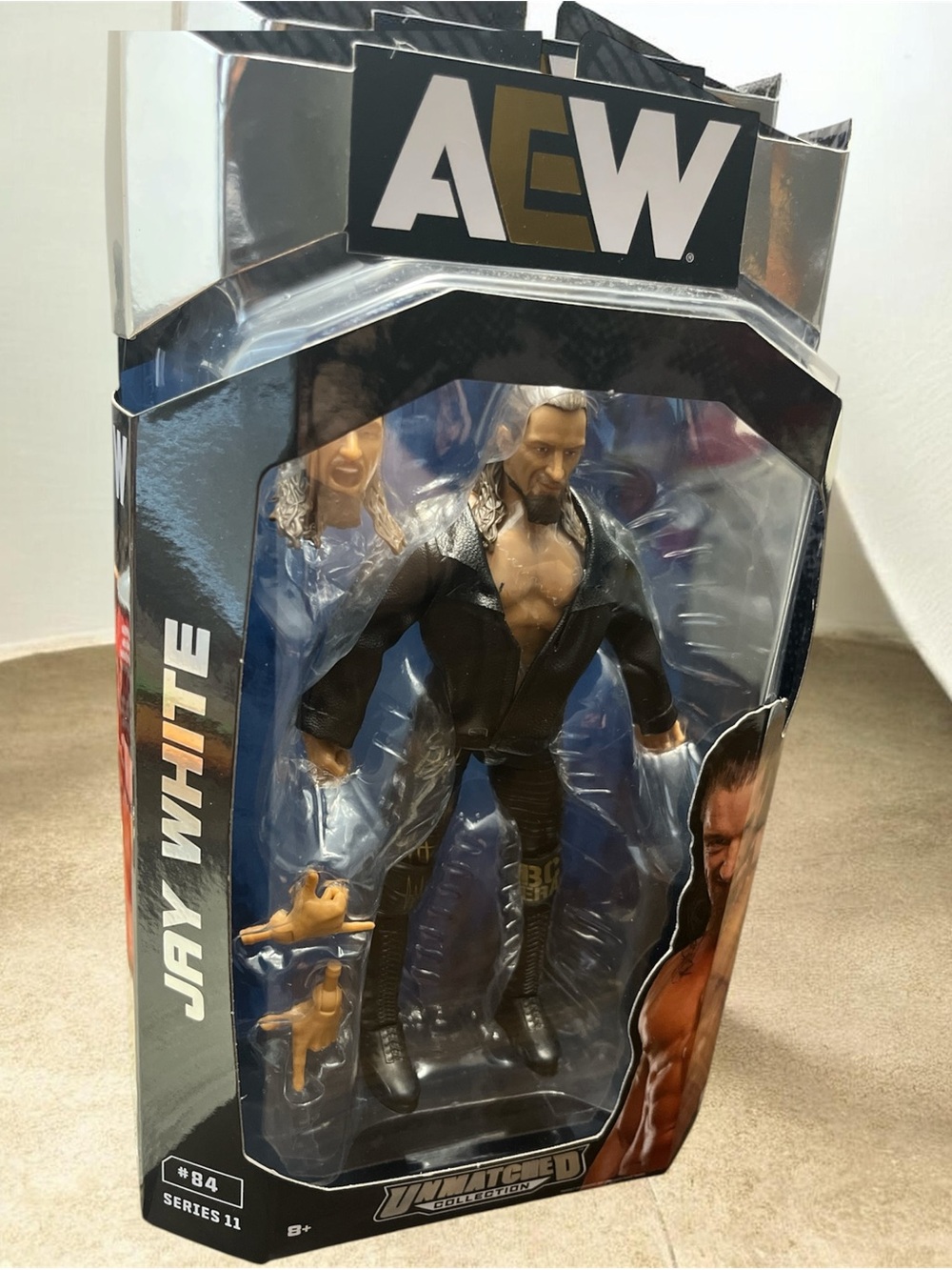 AEW Jay White Action Figure - Unmatched Collection Series 11 #84